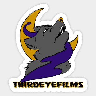 ThirdEye Howling Wolf Sticker